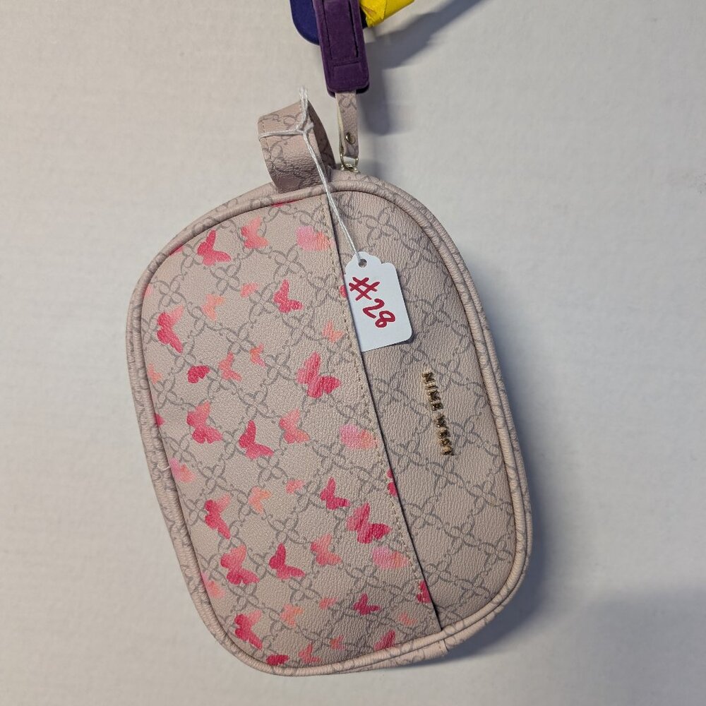 Nine West Butterfly Print Cosmetic Pouch